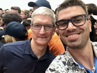 Henrique Velloso, creator of SnapSong, at WWDC