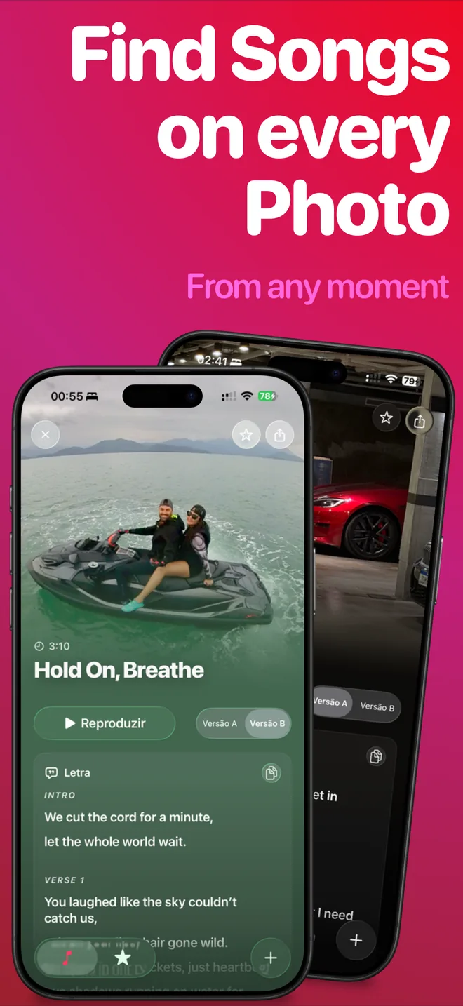 Find songs in every kind of photo